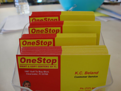 Print Shop «OneStop Print & Copy Centers of FL», reviews and photos, 1867 Gulf to Bay Blvd, Clearwater, FL 33765, USA