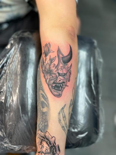 Explore face tattoo cover up ideas, creative tattoo ideas in Victorville, available at Chicano Tattoo & Piercings