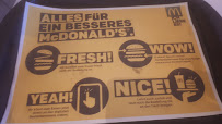 Restauration rapide McDonald's à Paderborn (la carte)