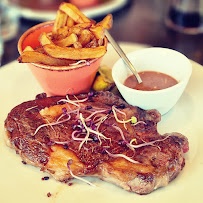 Steak du Restaurant français Chez Charlotte à Podensac - n°1