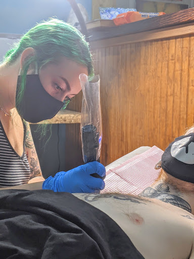 Tattoo Shop «Blue Moon Tattoo Co.», reviews and photos, 567 Eau Gallie Blvd, Melbourne, FL 32935, USA