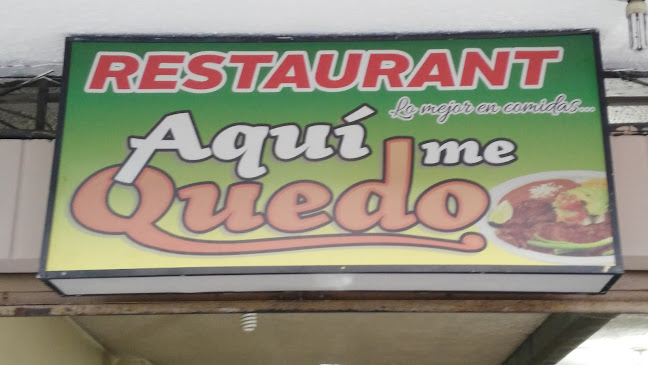 Restaurante "Aquí me Quedo" - Restaurante
