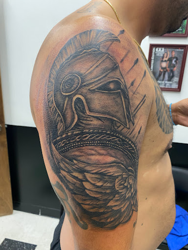 Explore celtic tattoo sleeve ideas, creative tattoo ideas in Lawton, available at Impact Ink Tattoo Studios