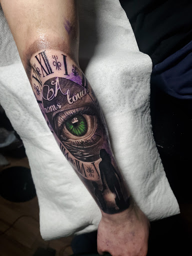 Explore son name tattoo ideas for dad, creative tattoo ideas in Bensalem, available at Philly Joe Tattoo Studio