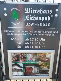 Eichenpub à Chemnitz menu