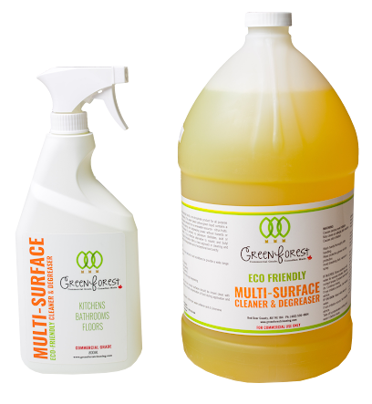 Green Forest Cleaning Supplies