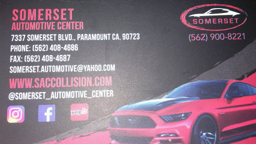 Auto Body Shop «Somerset Auto & Body Center», reviews and photos, 7337 Somerset Blvd # A, Paramount, CA 90723, USA