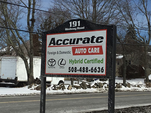Auto Repair Shop «Accurate Auto Care», reviews and photos, 191 Medway Rd, Milford, MA 01757, USA