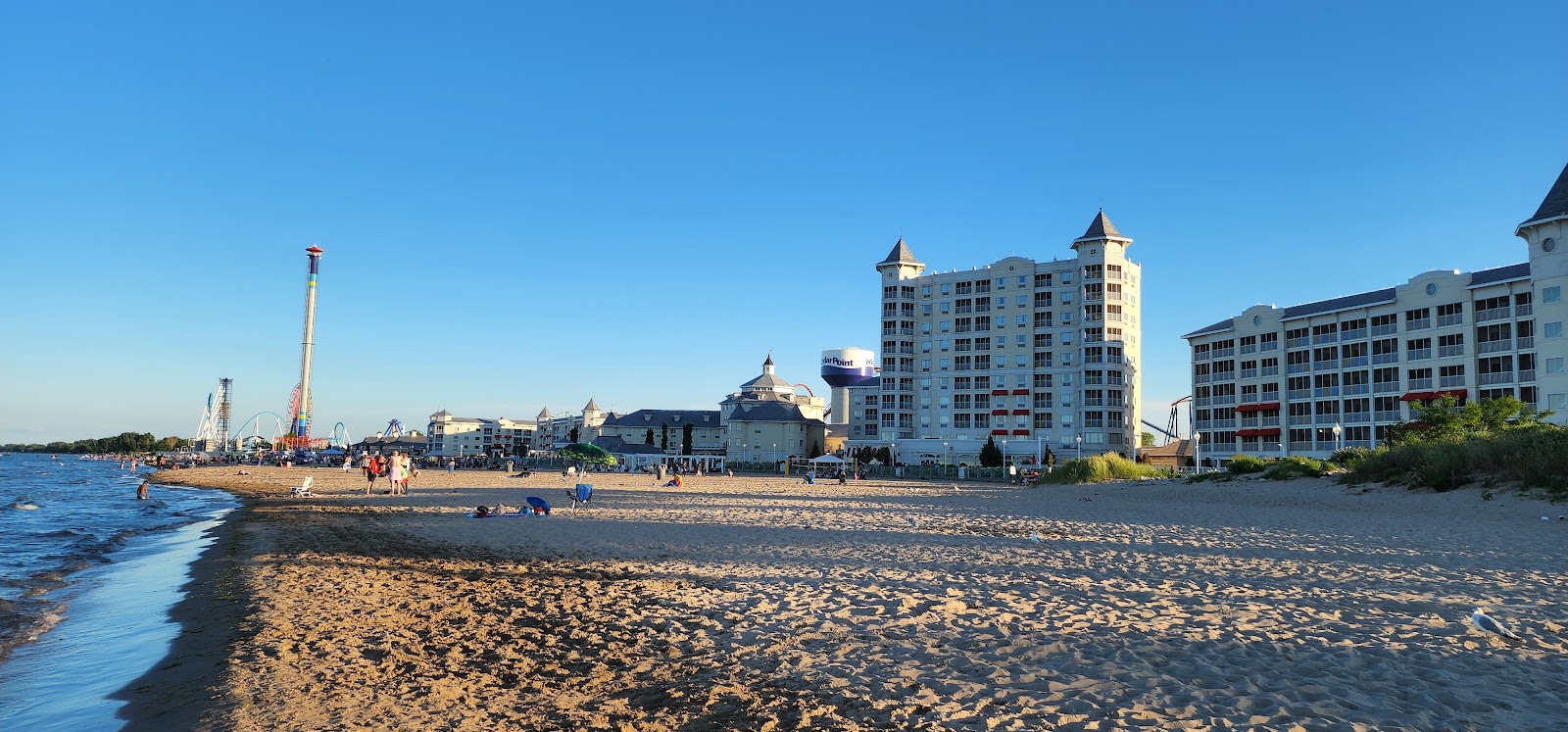 Photo of Cedar Point Beach amenities area