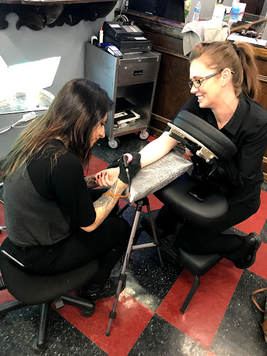 Explore scuba diver tattoo ideas, creative tattoo ideas in Dekalb, available at Out on a Whim Tattoo