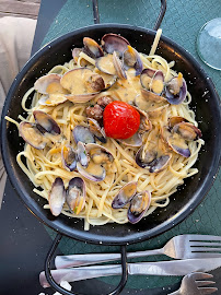 Spaghetti alle vongole du Restaurant de fruits de mer Ni vu, ni connu à Aigues-Mortes - n°18