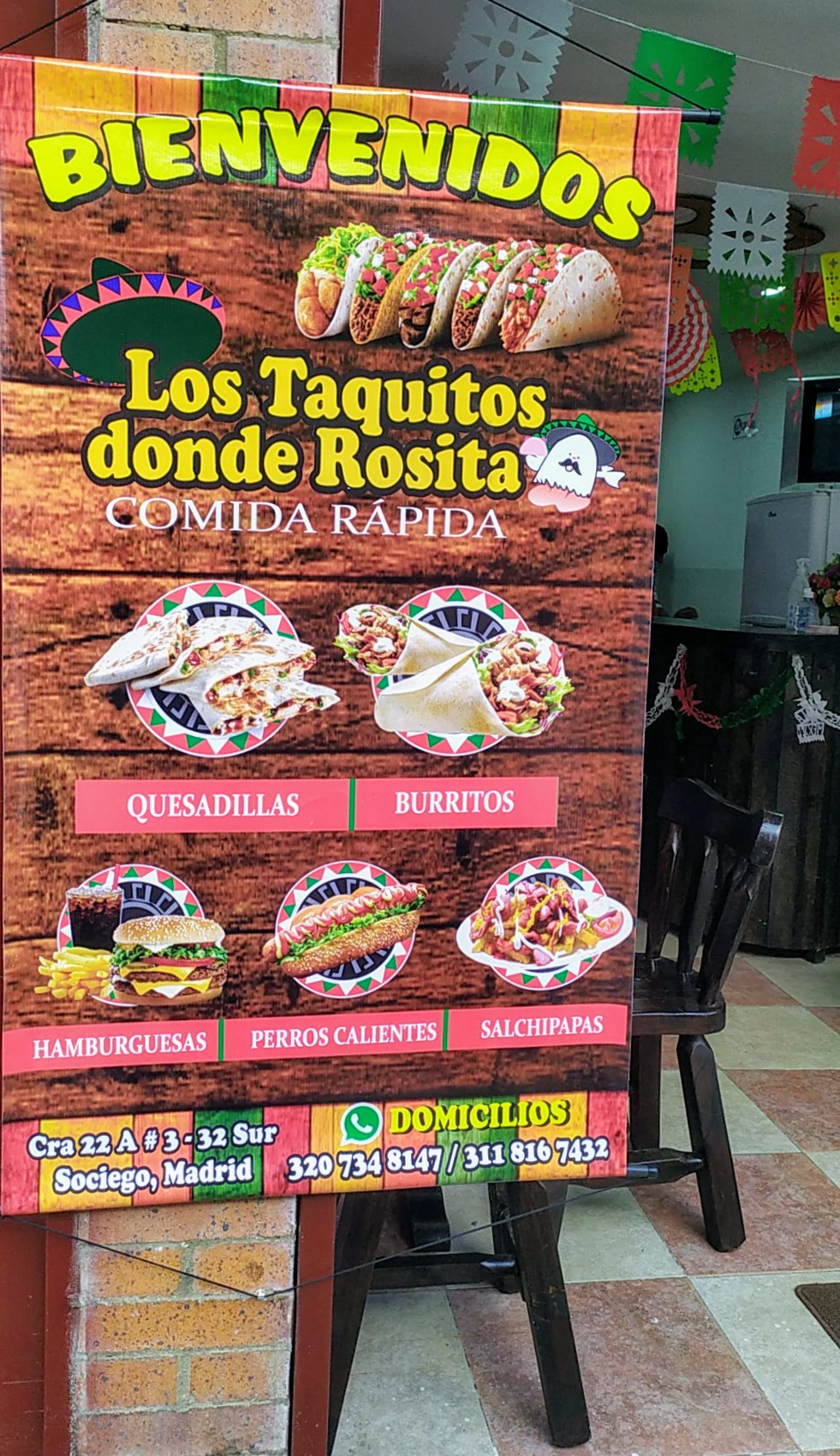 Los Taquitos Dónde Rosita (comida rápida)