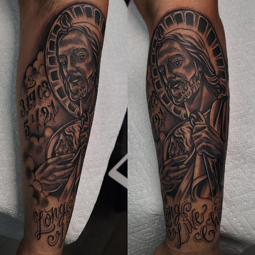 Explore rip tattoo ideas, creative tattoo ideas in Wichita, available at PVI ICT TATTOO SHOP