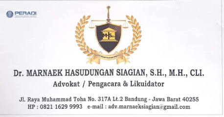 Law Firm Marnaek Hasudungan Siagian & Co. ( MHS &Co. Law Firm)
