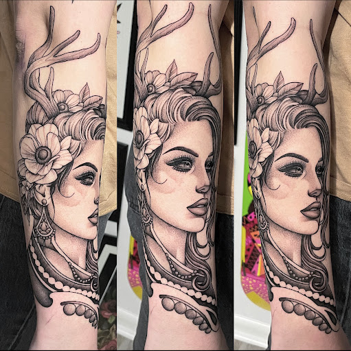 Explore religious tattoo cover up ideas, creative tattoo ideas in Camp Hill, available at Camp Hill Collective Tattoo and PMU