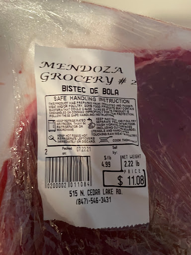 Grocery Store «Mendoza Grocery II», reviews and photos, 515 N Cedar Lake Rd, Round Lake, IL 60073, USA