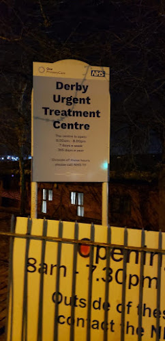 Urgent Care Centre, Entrance C, Osmaston Rd, Derby DE1 2GD, United Kingdom