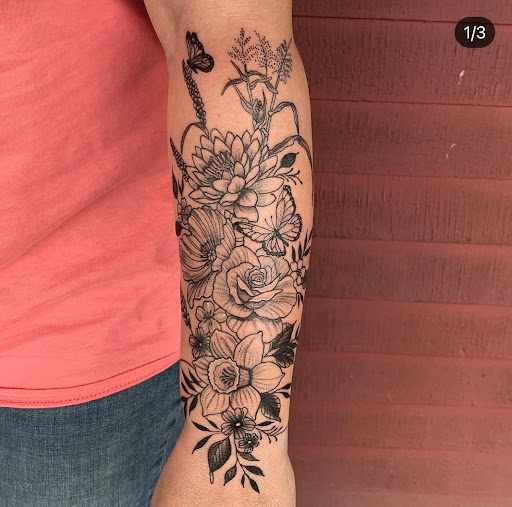 Explore astronomical tattoo ideas, creative tattoo ideas in Fort Oglethorpe, available at The Helm Tattoo & Piercing