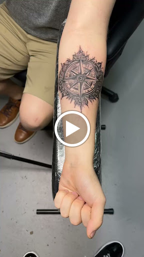 Explore gothic tattoo ideas, creative tattoo ideas in Lubbock, available at Pura Envidia Tattoo Shop