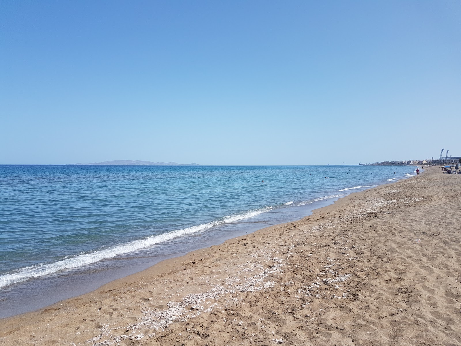 Photo de Plage d'Ammoudara II avec plage spacieuse