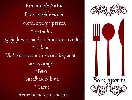 Avaliações doRestaurante Pâteo D’Alenquer em Alenquer - Restaurante