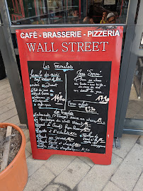 Carte du Wall Street Pub à Dunkerque