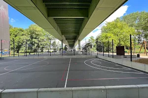 Skate park under Zoo bridge image