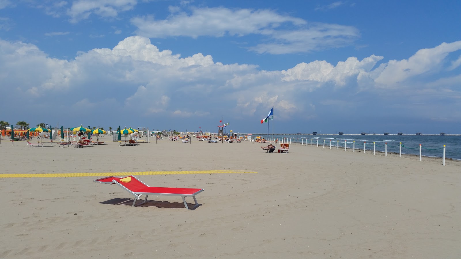 Photo de Plage de Sottomarina - bon endroit convivial pour les animaux de compagnie pour les vacances