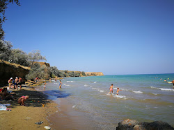 Fotografie cu Uglovoe beach zonele de facilități