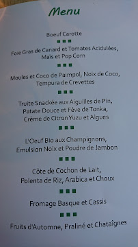 Restaurant français L'Adress à Bessines - menu / carte