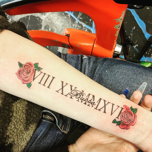 Explore astronomy tattoo ideas, creative tattoo ideas in Redding, available at Caddy Daddys