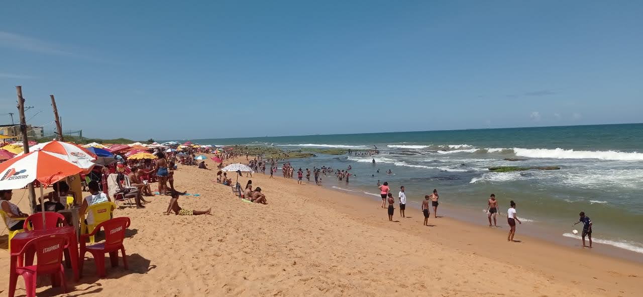 Photo of Reef Beach and the settlement