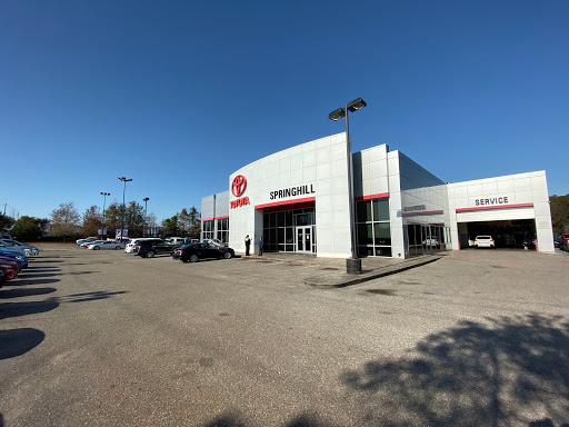 Toyota Dealer «Springhill Toyota», reviews and photos, 3062 Government Blvd, Mobile, AL 36606, USA