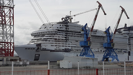Visite des chantiers navals de Saint-Nazaire Saint-Nazaire