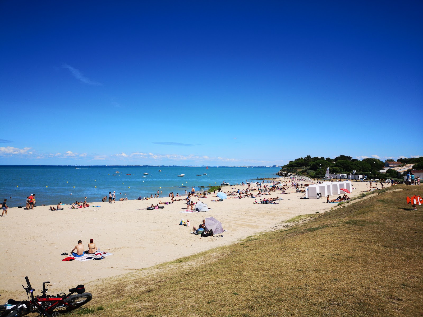 Plage de la Cible 🏖️ Ile de Re, France detailed features, map, photos