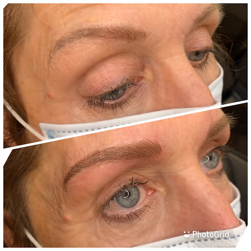 Explore black panther party tattoo ideas, creative tattoo ideas in Peoria Heights, available at BeautiFULL Brows By Jen Microblading - Permanent Makeup Wild Honey Beauty Studio