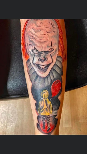 Explore anime tattoos ideas, creative tattoo ideas in Bellevue, available at Blak Sheep Tattoo Company