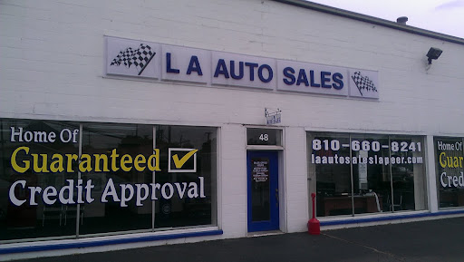 LA AUTO & RV SALES AND SERVICE, 48 W Genesee St, Lapeer, MI 48446, USA, 