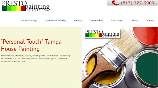 Painter «Presto Painting Services», reviews and photos, 4432 W Iowa Ave, Tampa, FL 33616, USA