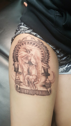 Explore garfield tattoo ideas, creative tattoo ideas in Glendale, available at Knucklehead Tattoo Shop