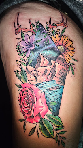 Explore tattoo ideas for traveling, creative tattoo ideas in Angola, available at Hoodlum Ink