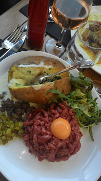 Steak tartare du Restaurant français La Fresque à Paris - n°14