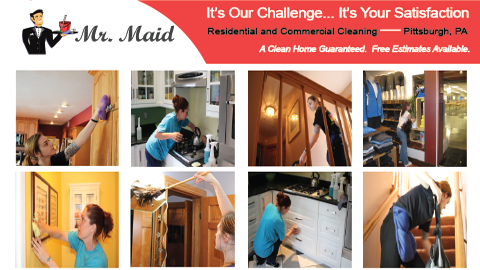 House Cleaning Service «Mr Maid Residential and Commercial Cleaning», reviews and photos, 2945 Brunot Ave, Pittsburgh, PA 15204, USA