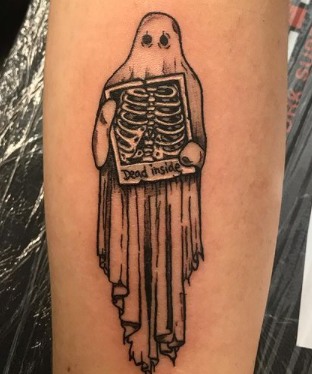 Explore no regrets tattoo ideas, creative tattoo ideas in Passaic, available at District 36 Tattoo Parlor