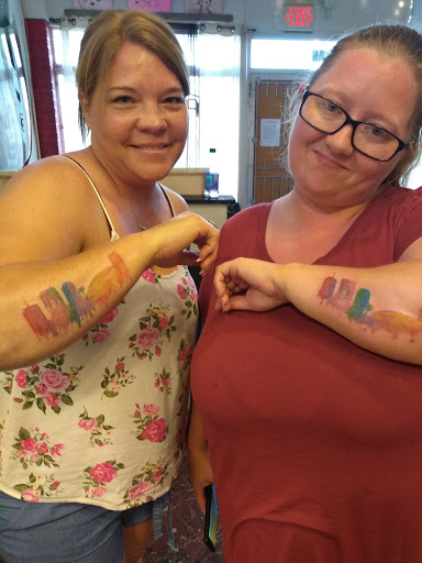 Explore tattoo ideas for women leg, creative tattoo ideas in New Orleans, available at Catahoula Tattoo 