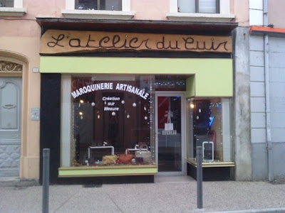 L'atelier du cuir à Saint-Vallier