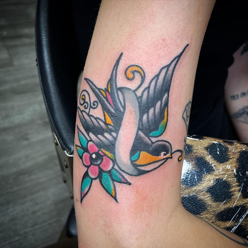 Explore sagittarius tattoo ideas female, creative tattoo ideas in Oakland, available at Good Tattoo