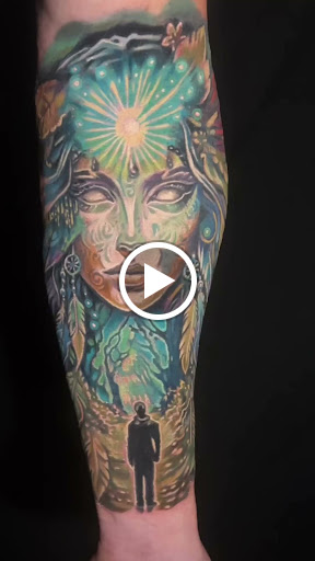 Explore tattoo ideas day of the dead, creative tattoo ideas in Concord, available at Arrows and Embers Custom Tattoo