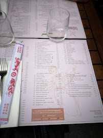 Menu / carte de Restaurant Pattaya à La Rochelle