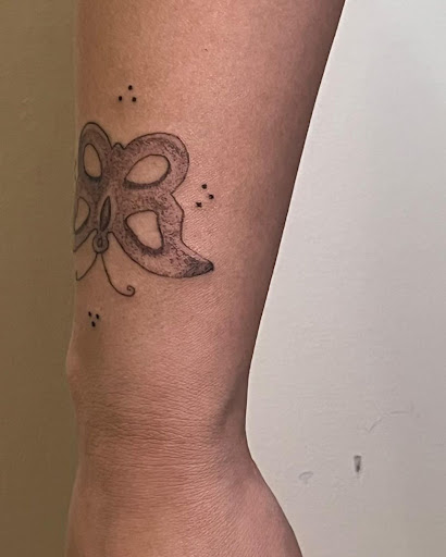 Explore eragon tattoo ideas, creative tattoo ideas in New York, available at Cherry Bomb Tattoo & Piercing Studio - Walk-Ins Welcome